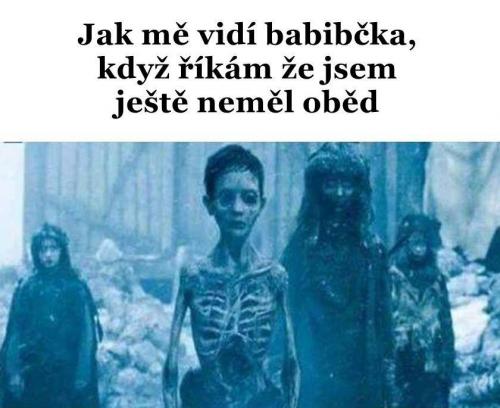  Neměl jsem oběd 