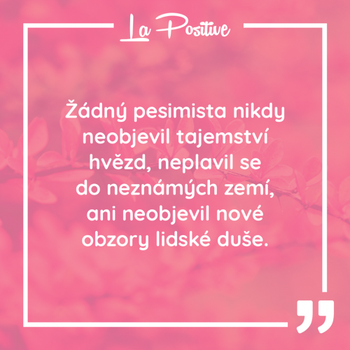  Žádný pesimista 