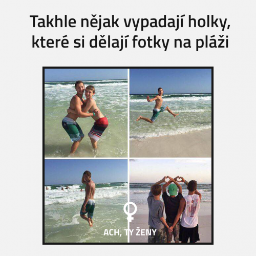  Holky na pláži 