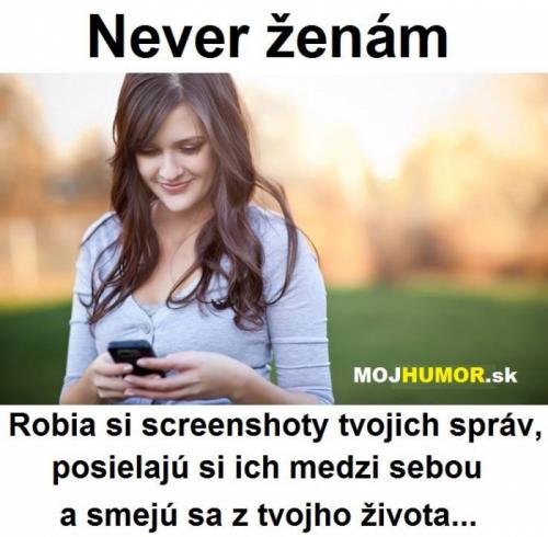  Nikdy nevěř ženám 