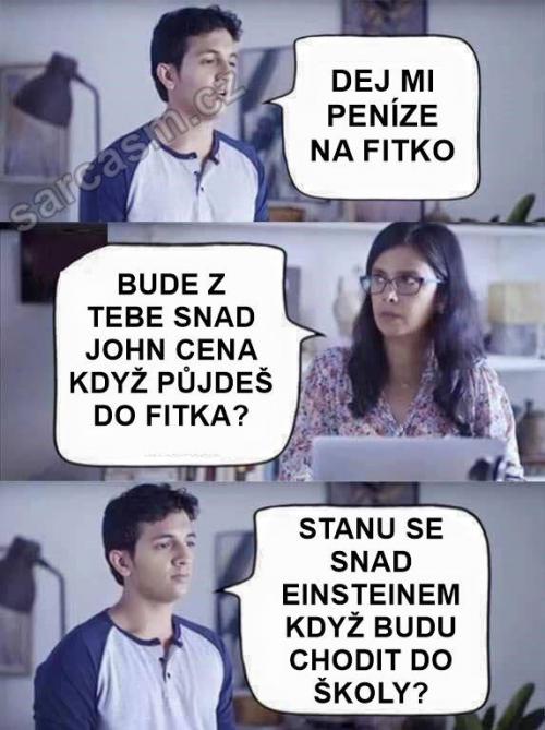  Peníze na fitko 