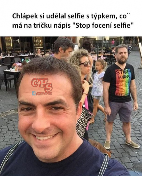  Stop focení selfie 