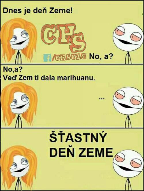  Dnes je den Země 