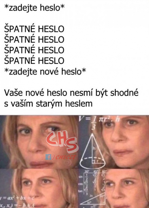  Špatné heslo 