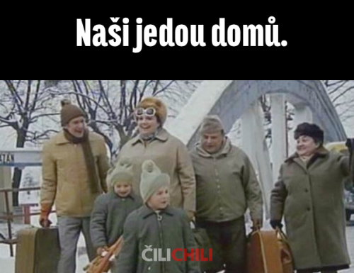  Naši jedou domů 