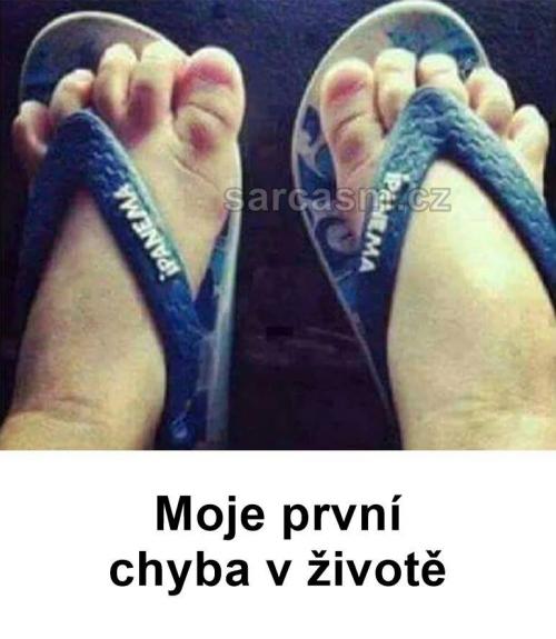  První chyba v životě 