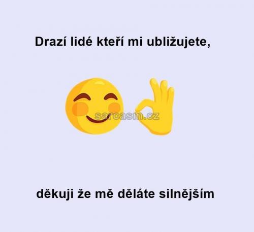  Drazí lidé 