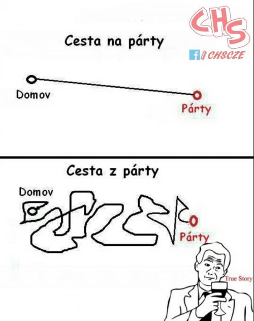  Cesta na party 