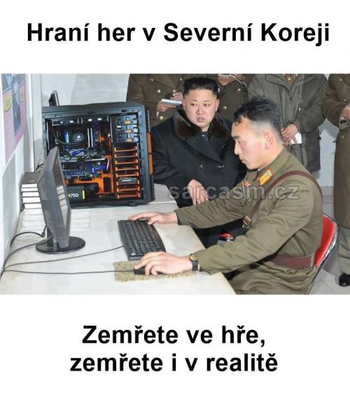  Hraní her v Severní Koreji 