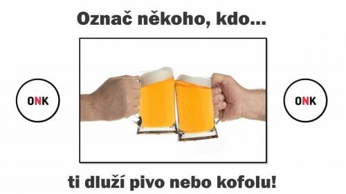 Označ zadluženégo