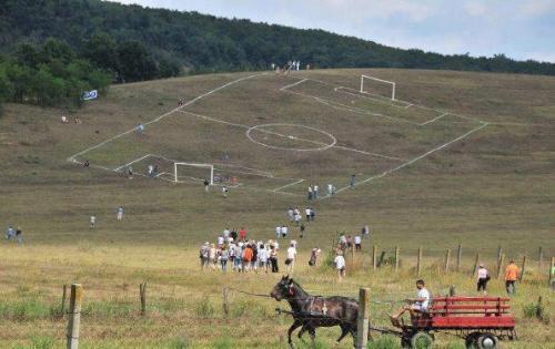  Hřiště na fotbal na Ukrajině 