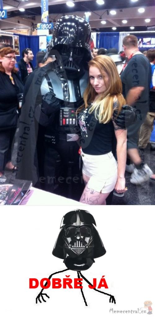  Darth Vader s holkou 