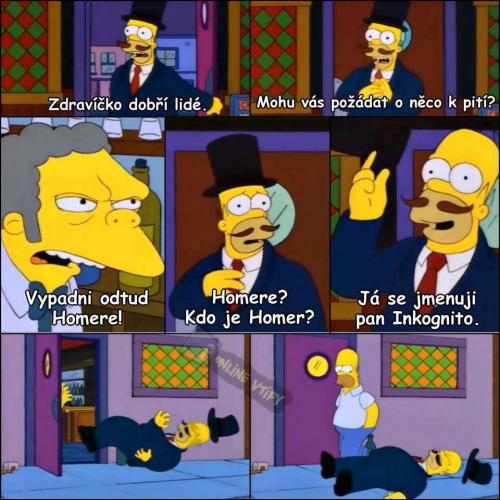  Vypadni Homere, aneb špatná reputace 