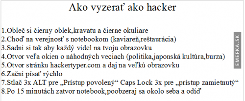  Jak být hacker 