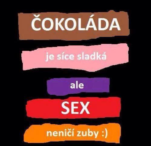 Čokoláda a Sex