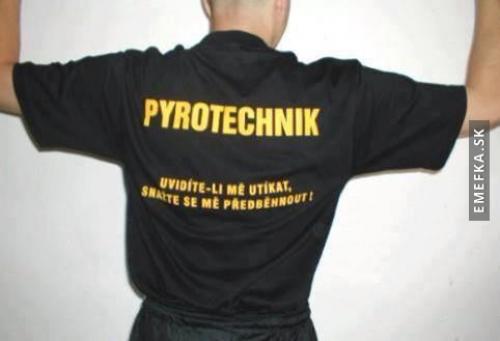  Pyrotechnik - tričko 