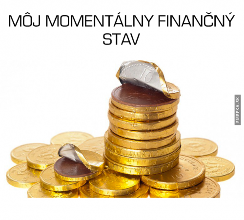 Momentální finanční stav 