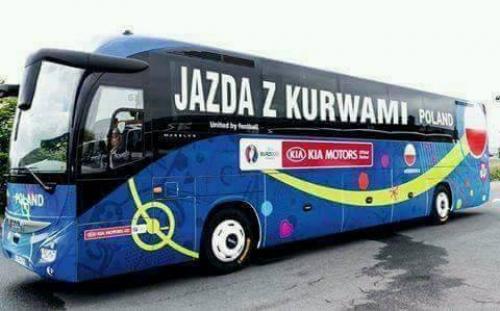  Polský autobus na ME 