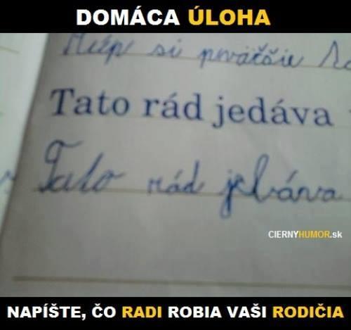  Domácí úlohy 