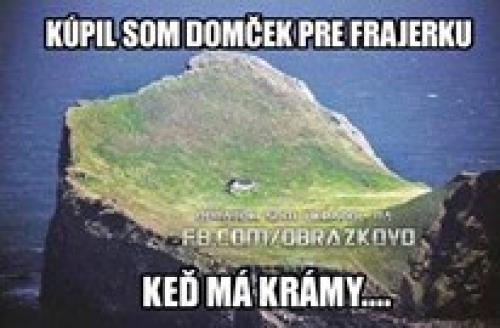  Dům pro frajerku během krámů 