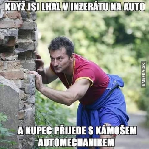 Když si lhal v inzerátu