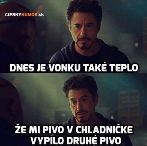  Dnes je venku teplo 