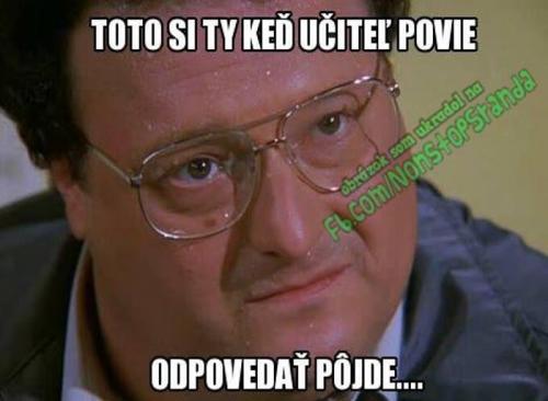 To jsi ty ve škole