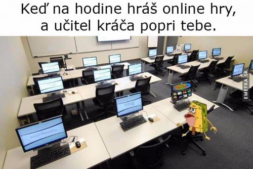  Online hra na PC v hodině 