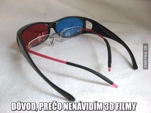  3D filmy pro brejlouny  
