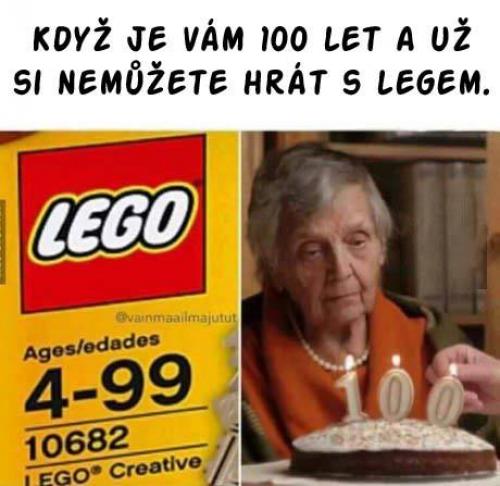  Lego má věkový limit 