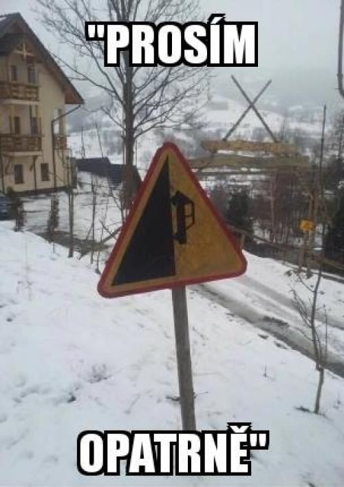 Opatrně