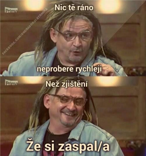 Zaspání 