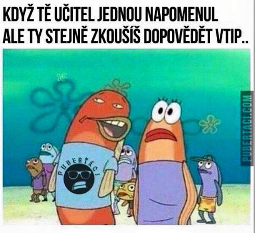  Když tě učitel napomene 