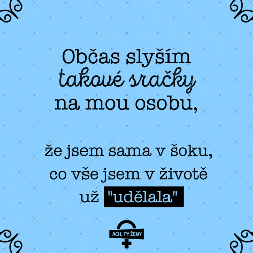 Udělala