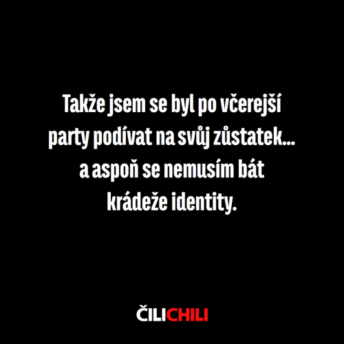  Včerejší party 