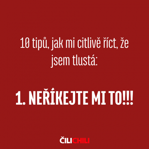 Neříkejte mi to