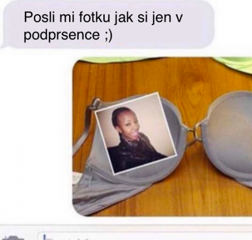  Fotka v podprsence 