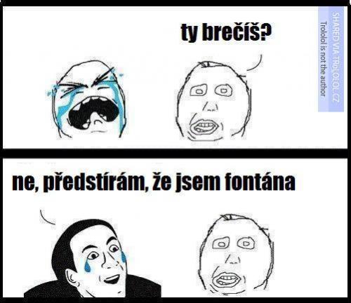 Brečí