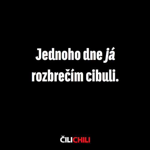 Rozbrečím cibuli