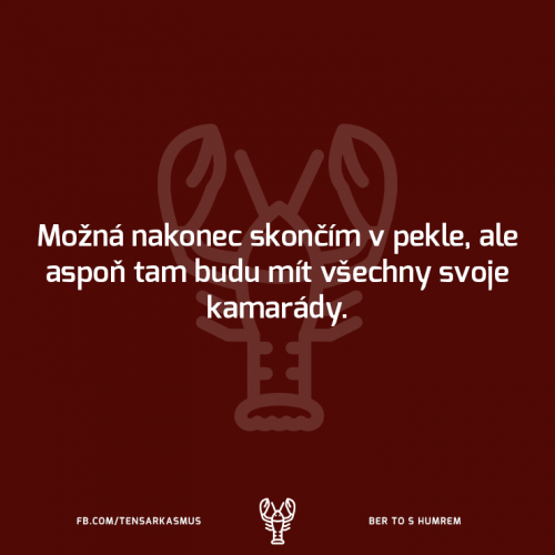 Skončím v pekle
