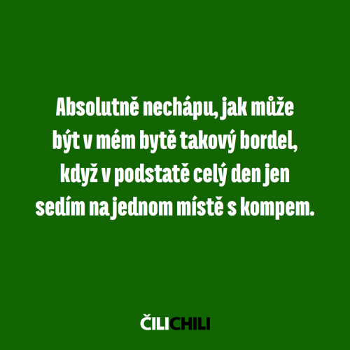 Absolutně nechápu