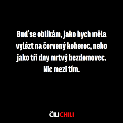  Moje oblečení 