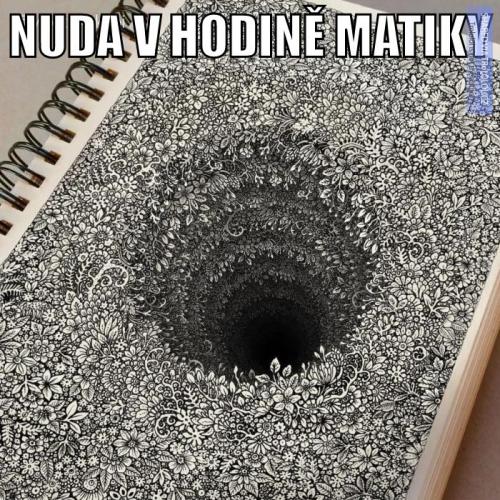  Nuda v hodině matiky 