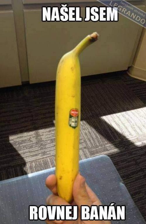  Rovný banán 