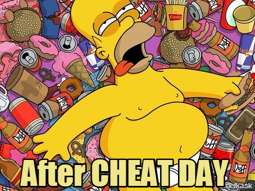  After CHEAT DAY :D 