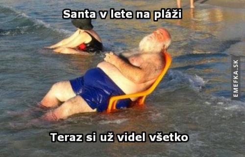 Santa na dovolené