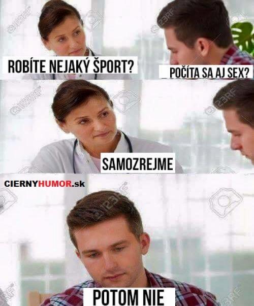 Sportujete?