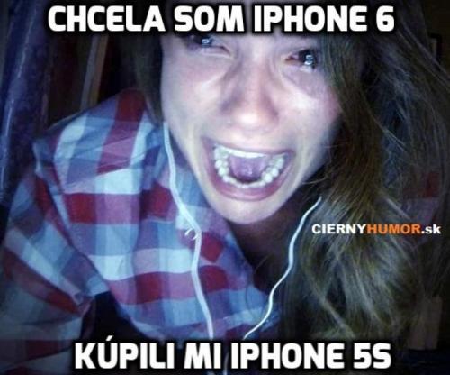  Chtěla jsem iPhone 6 