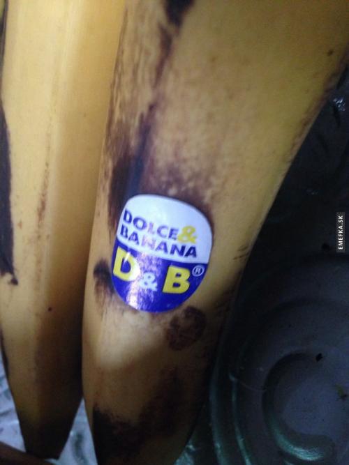  Značkové banány :) 
