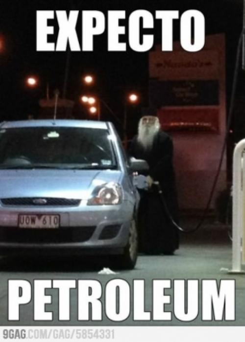 Expecto potroleum